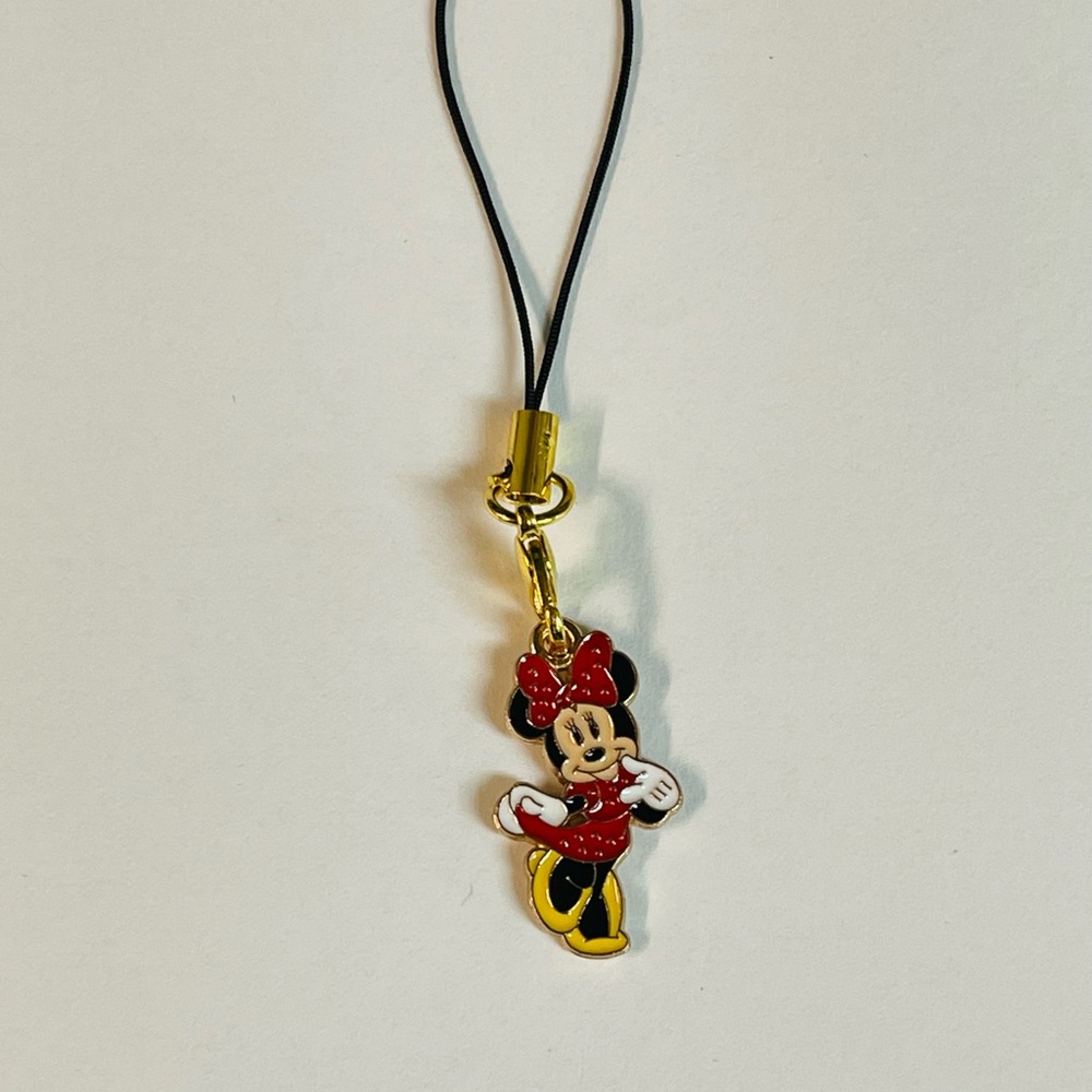 Disney Minnie Mouse Phone Charm - Red and Yellow